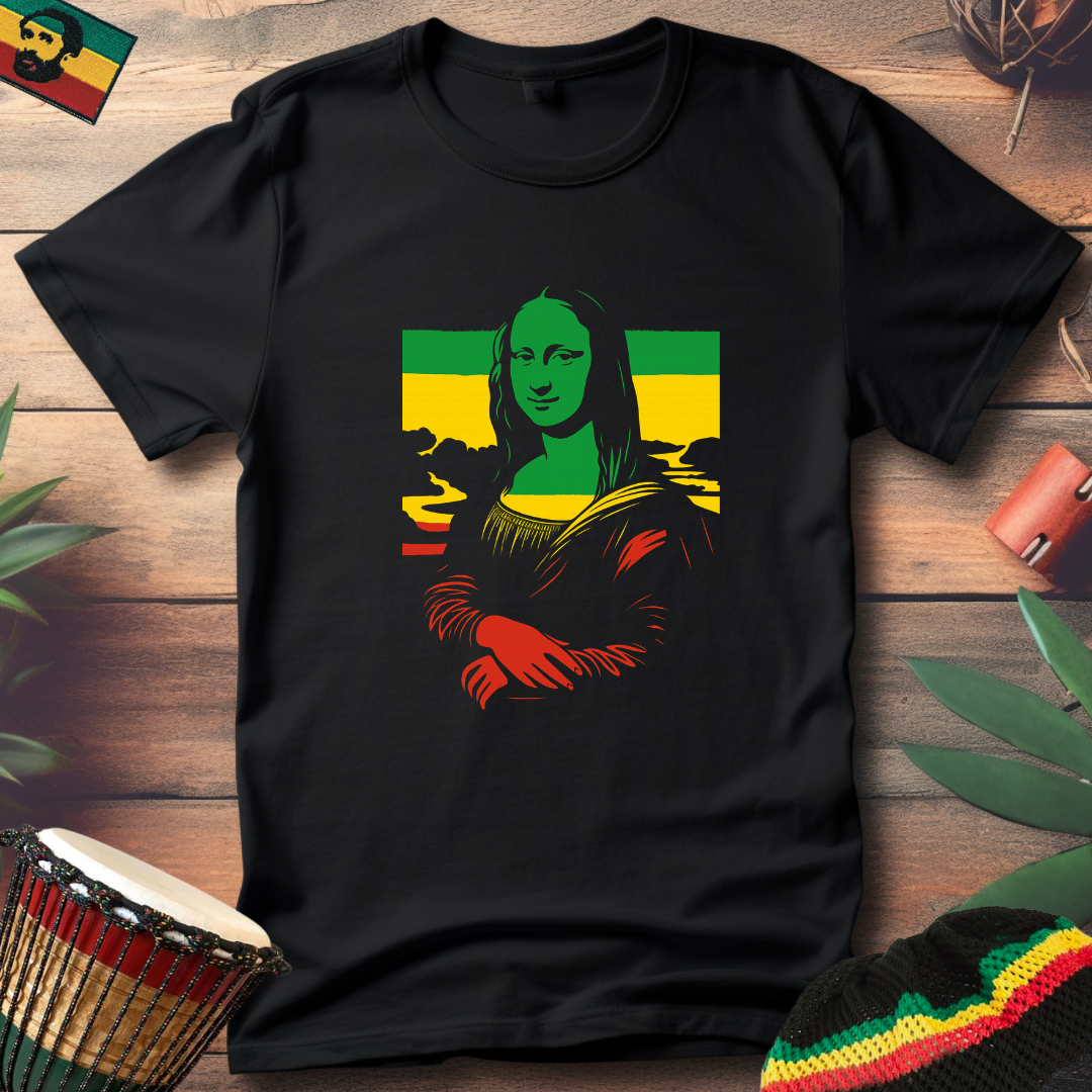 Mona Lisa Reggae T-Shirt
