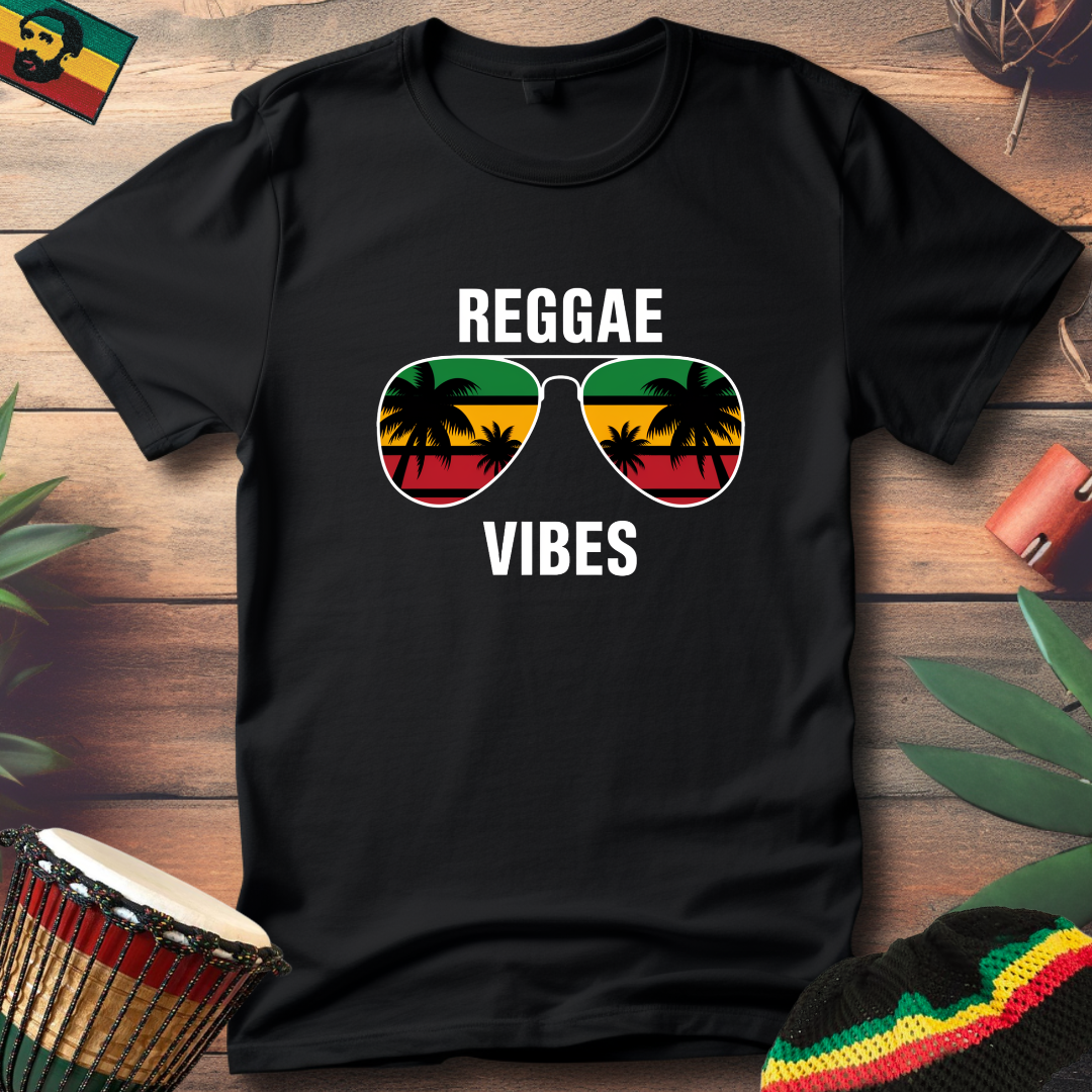 Reggae Vibes Glasses T-Shirt