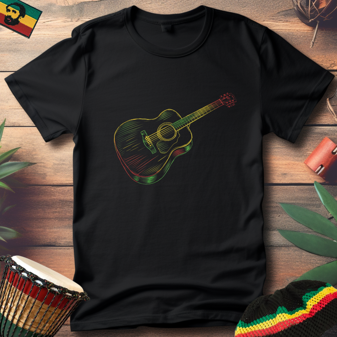 Sketched Guitar T-Shirt