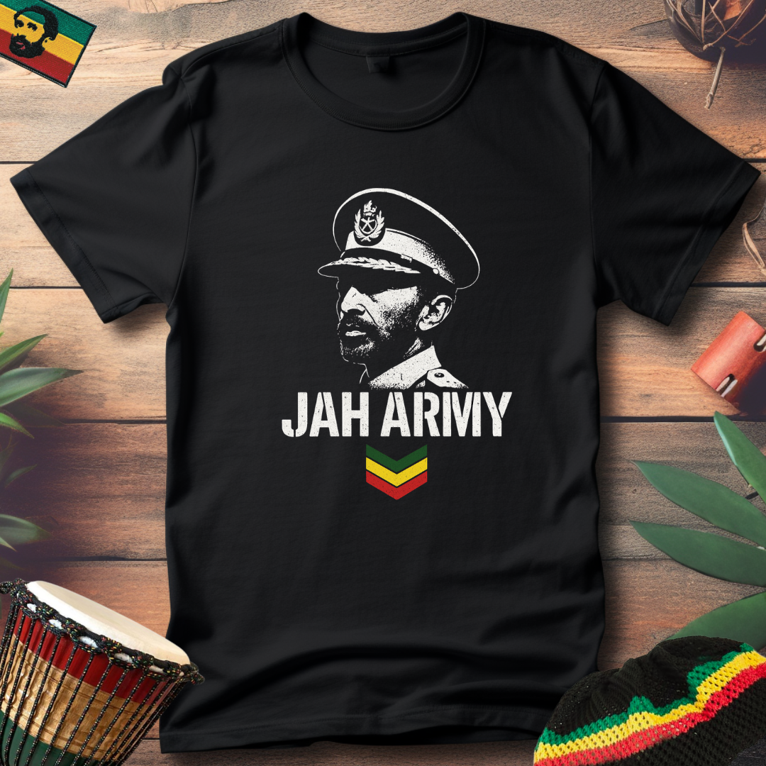 King of Kings of Jah Army T-Shirt