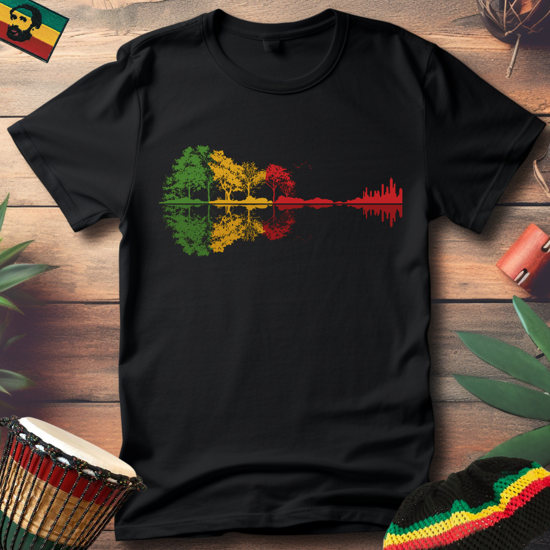 Rasta Horizon Reflection T-Shirt