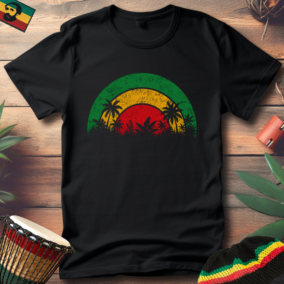 Island Vibes Sunset T-Shirt