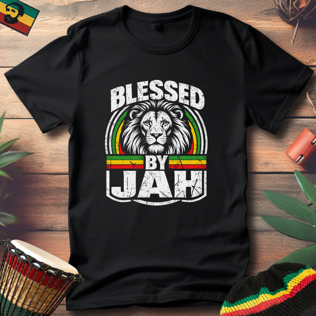 Blessed by Jah Lion Within T-Shirt