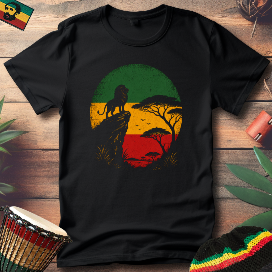 Lion’s Peaceful Watch T-Shirt