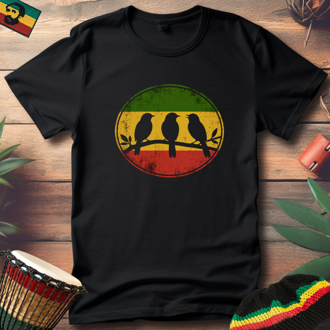 Rasta Trio Birds T-Shirt