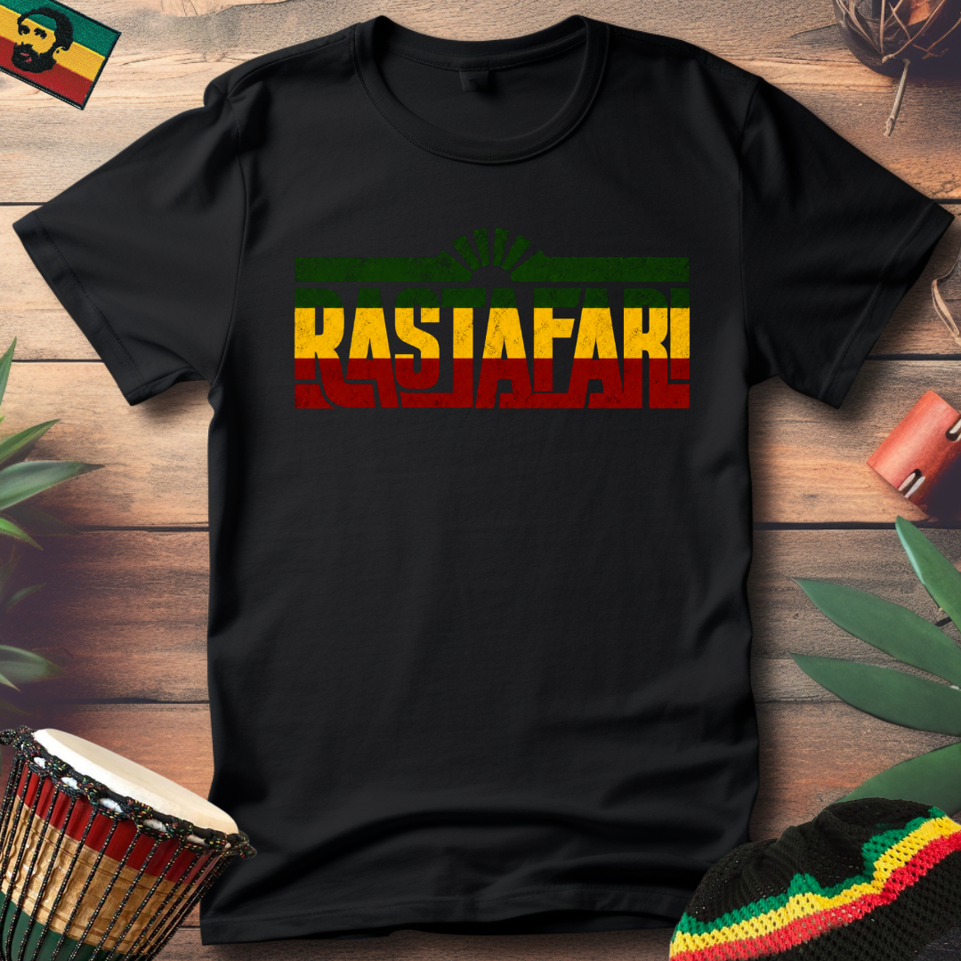 Rastafari Rising Sun T-Shirt