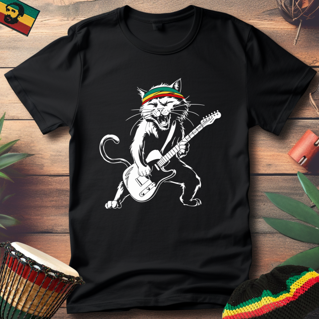 Reggae Roots Cat T-Shirt